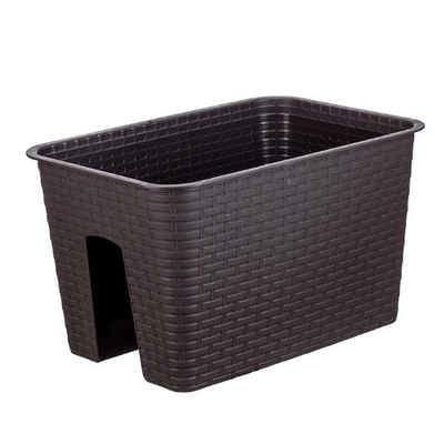 Кашпо на перила РОТАНГ 12л М3227