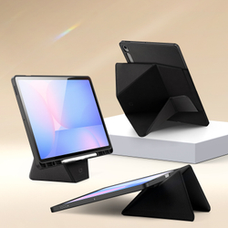 Складной чехол книжка от Dux Ducis для Samsung Galaxy Tab S10 FE+, серия Vers Series Case, с магнитным держателем Pencil и и функцией автоматического перехода в спящий режим