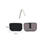 Колодки тормозные TP-08B для электросамокатов и велосипедов