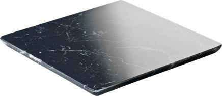 STONE MARBLE - Подставка квадратная 18х18 см черный мрамор STONE MARBLE артикул 7318800, PLAYGROUND