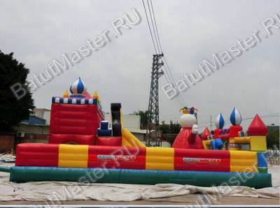 Коммерческий надувной батут "Страна клоунов"