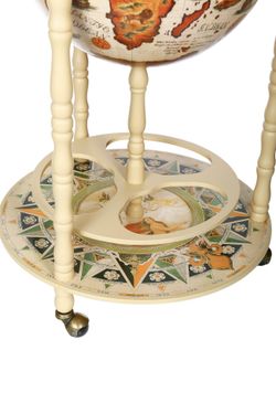 JG42001W Глобус-бар напольный, сфера 42 см