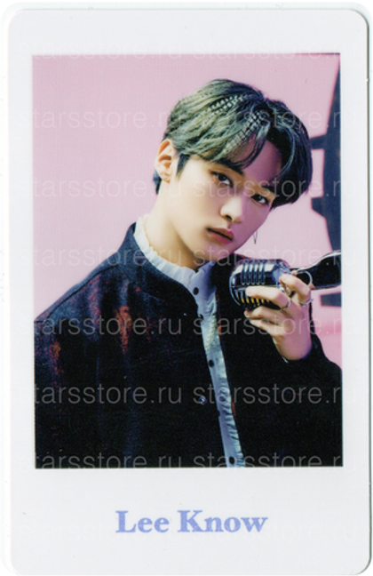Фотокарта Lee Know Stray Kids "THE SOUND" (B ver)