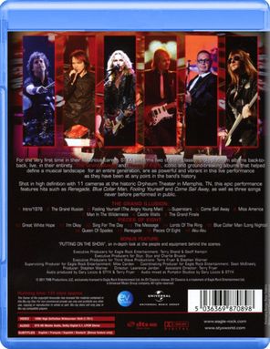 Styx / The Grand Illusion, Pieces Of Eight - Live (Blu-ray)