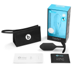 Черная анальная пробка для ношения 12,7см b-Vibe Snug Plug 3 BV-009-BLK