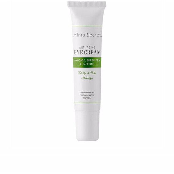 EYE CREAM antiedad con aguacate, té verde &amp; cafeína 10 ml