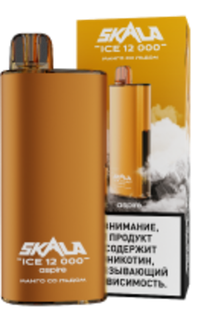 Купить Одноразовый Pod Skala Ice - Манго со льдом (12000 затяжек)