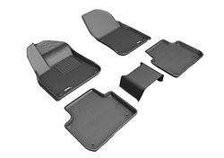 Коврики салона Sotra 3D Lux для Porsche Cayenne 2018- серые. Арт. ST 74-00702