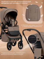 Коляска 2 в 1 Sweet Baby Orso