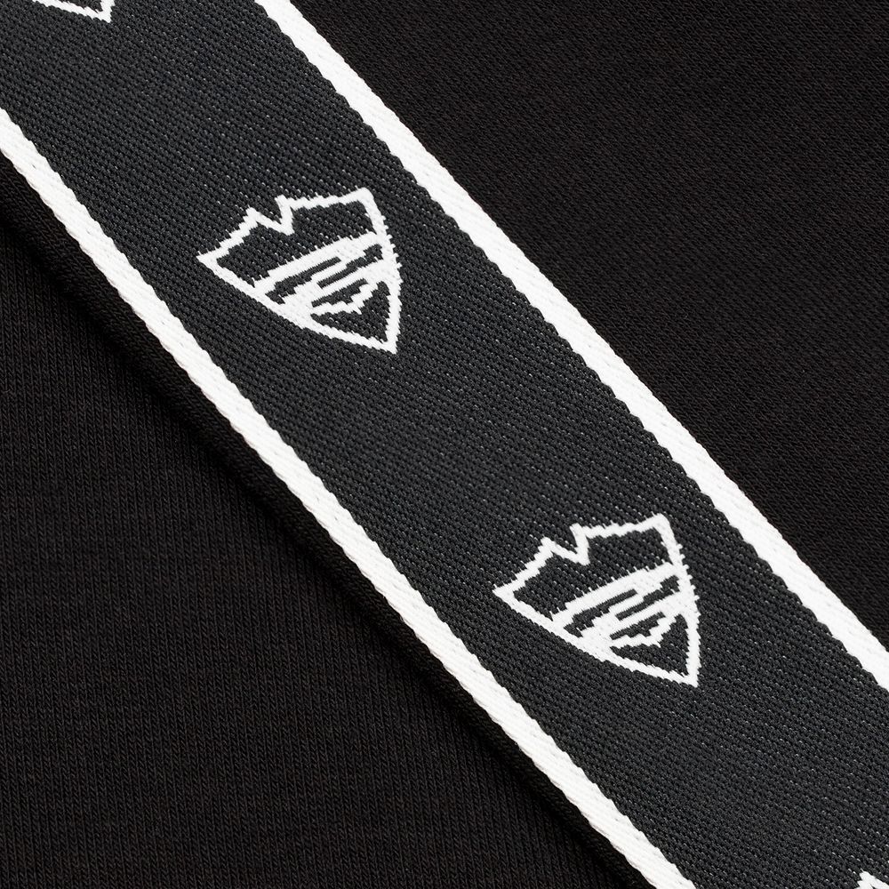 Худи Питерский щит Лампас черный