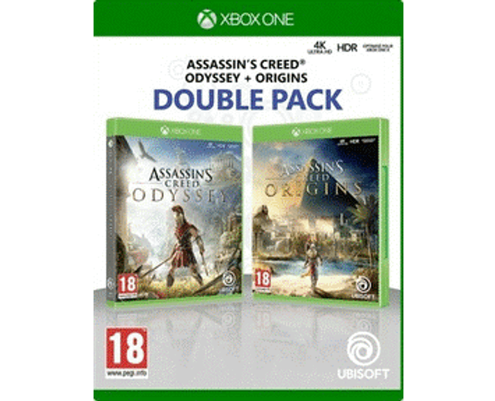 Assassin's Creed 2 в 1: Одиссея + Истоки (Xbox) Б\У
