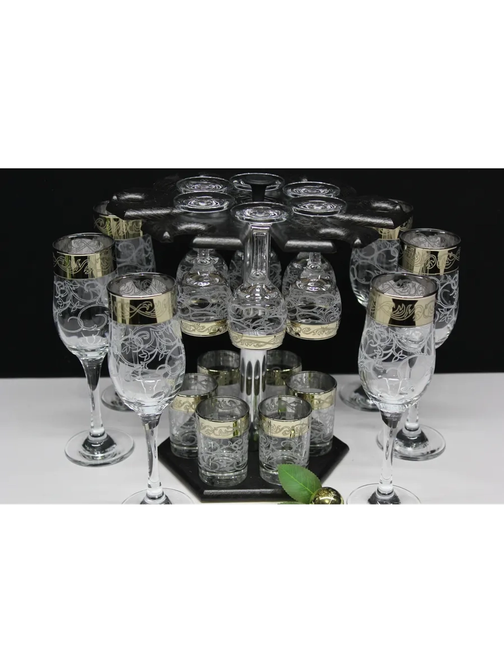 Барный набор 18 предметный с Бокалом