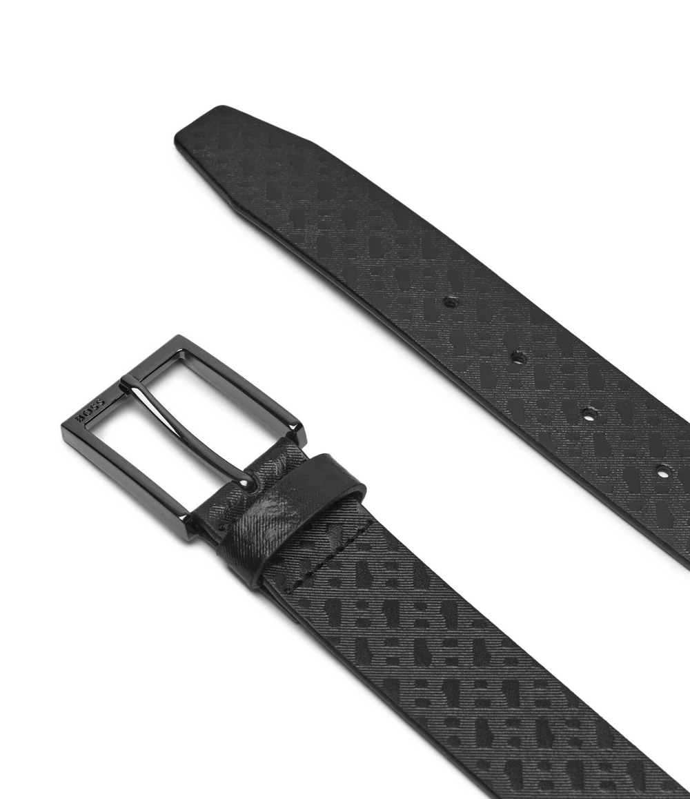 Кожаный ремень Barn-Bmono BOSS BLACK - черный(50524047)