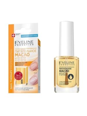 EVELINE.УЛЬТРАКОНЦЕНТРИРОВАННОЕ ПИТАТЕЛЬНОЕ МАСЛО ДЛЯ НОГТЕЙ И КУТИКУЛ серии NAIL THERAPY PROFESSIONAL, 12 мл.