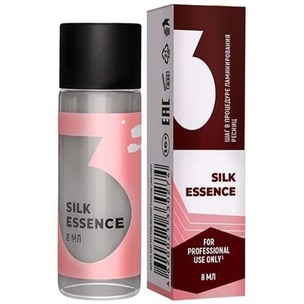 Состав №3 для ламинирования ресниц и бровей «Silk Essence», Sexy Brow Henna, 8 мл.