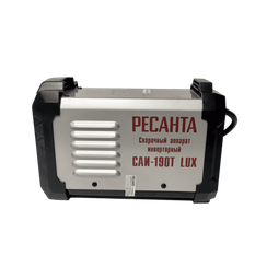 Сварочный аппарат инверторный Ресанта САИ 190Т LUX