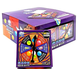 Конфеты фруктовые жевательные "Funny Fruits Crazy Game" с игрой-рулеткой 18 гр.