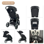 Прогулочная коляска Luxmom M11 ( черный )