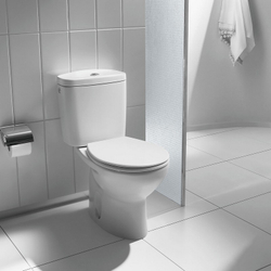 Унитаз-компакт Roca Mitos косой выпуск нижний подвод