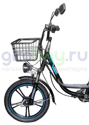 Электровелосипед Minako V8 PRO 3.0 BLACK (60V/12Ah) гидравлика фото  5
