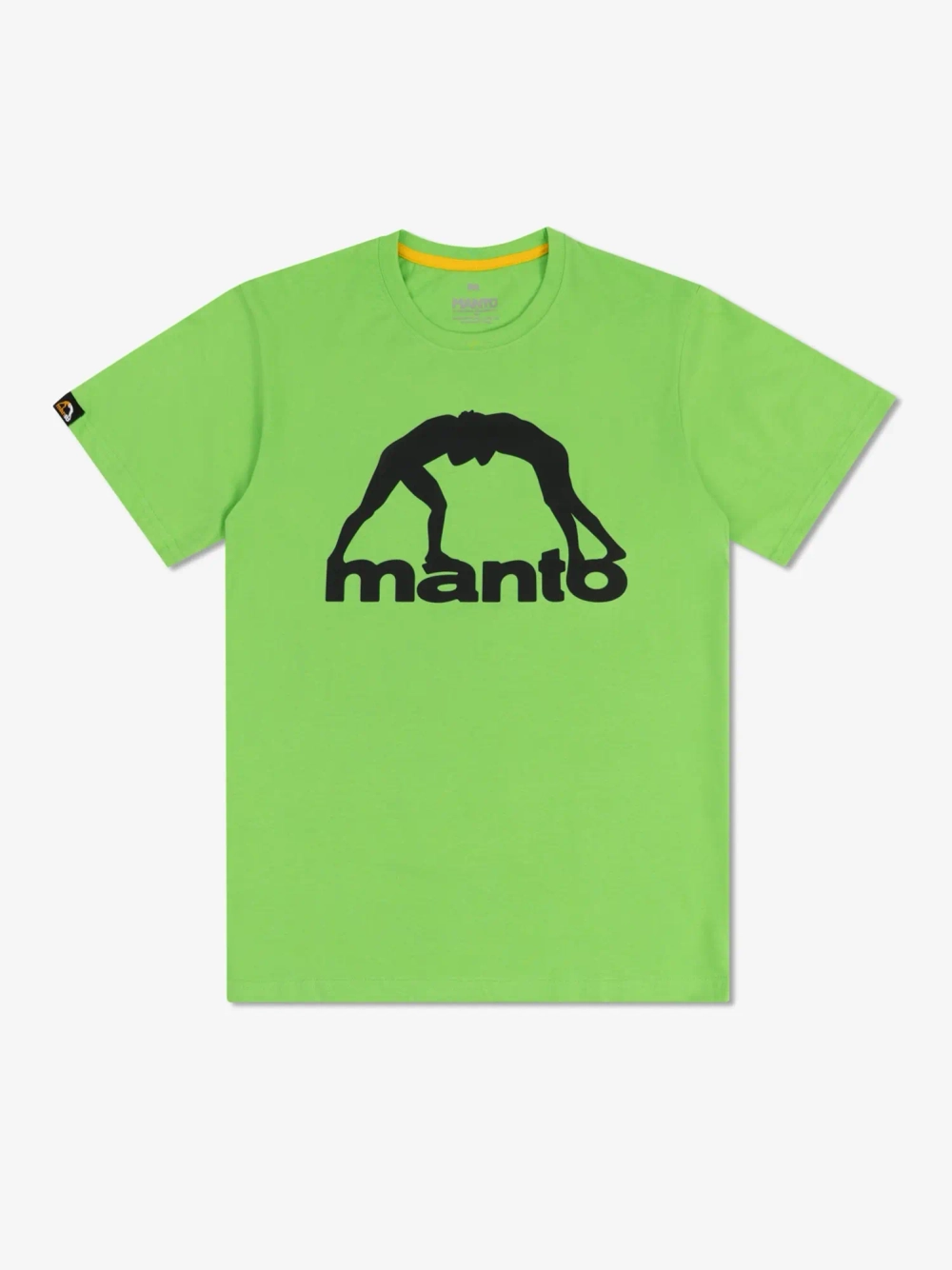 Футболка MANTO VIBE 25 Неон зеленый-черный