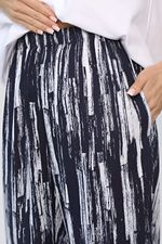 Брюки бохо (синие/полоска) Б13703-10М LT Collection