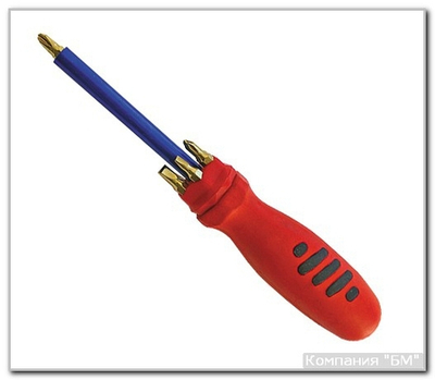 Отвертка телескоп. с магн. након. БМ