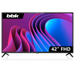 Телевизор ЖК 42" BBK 42LEM-9101/FTS2C черный