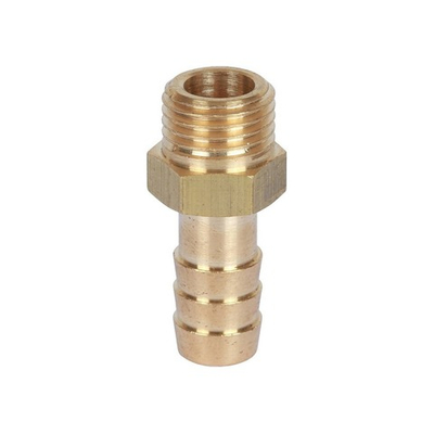 Штуцер с наружной резьбой STOUT SFT 0035 - 1/4" x 10 мм (латунь без покрытия)