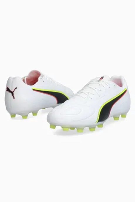 Бутсы Puma King 20 Match FG/AG - белый