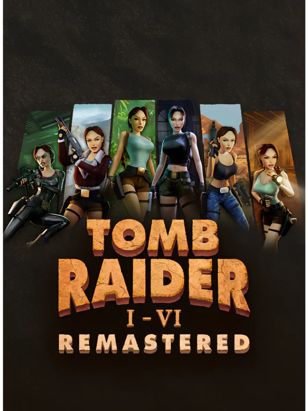 Tomb Raider I-VI Remastered, игра для ПК (на флешке USB)