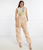 Льняный топ TARA Pinko - белый(103007 A1U9)