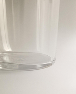 Zara Home стакан из стекла, цвет прозрачный, 9 см · 6297/561