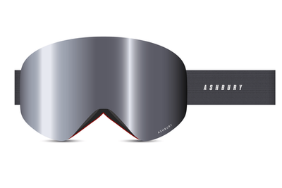 Маска горнолыжная ASHBURY HORNET AILERON (SILVER MIRROR LENS/YELLOW SPARE)