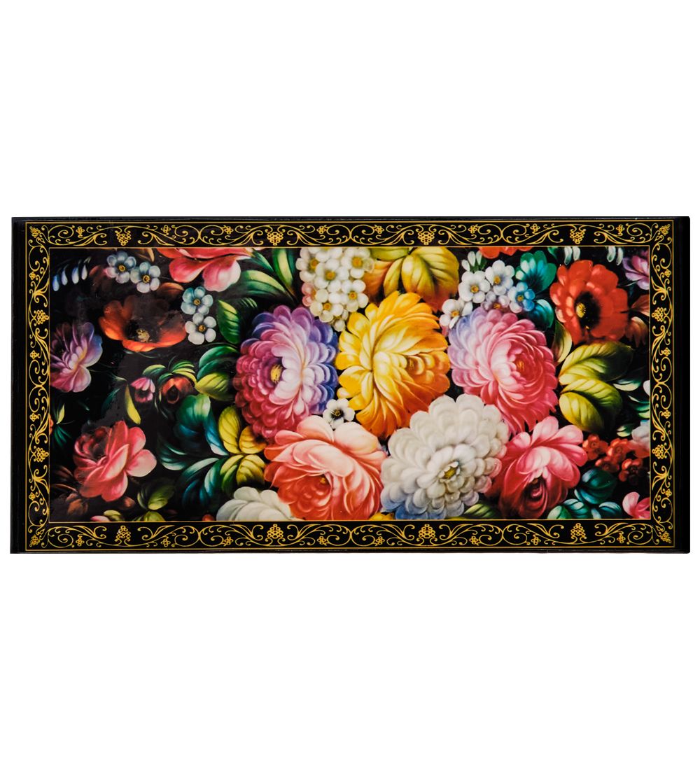 Народные промыслы ШК-11/12-J Шкатулка-купюрница в технике декупаж (8х17х4)