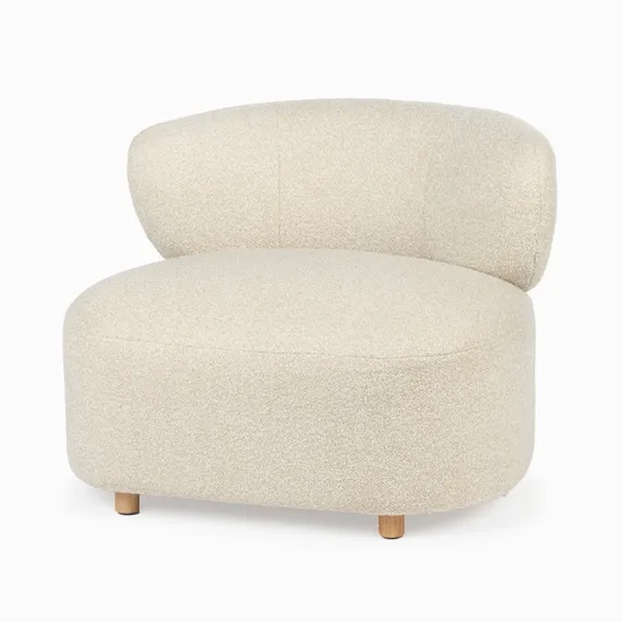 Лаунж-кресло Non серое