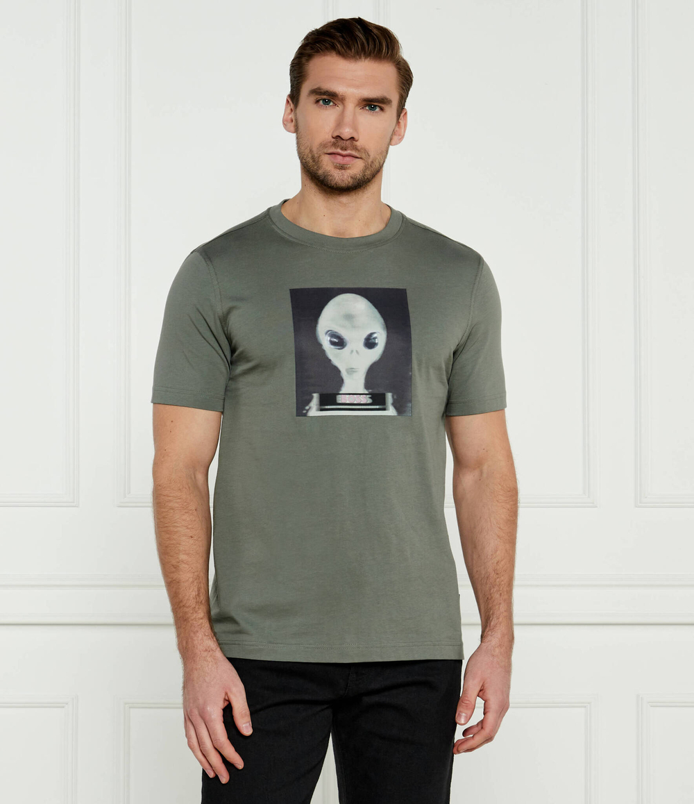 Футболка Alien BOSS ORANGE - серый(50528190)