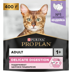 Сухой корм для кошек Purina PRO PLAN Delikate с ягненком 400 гр