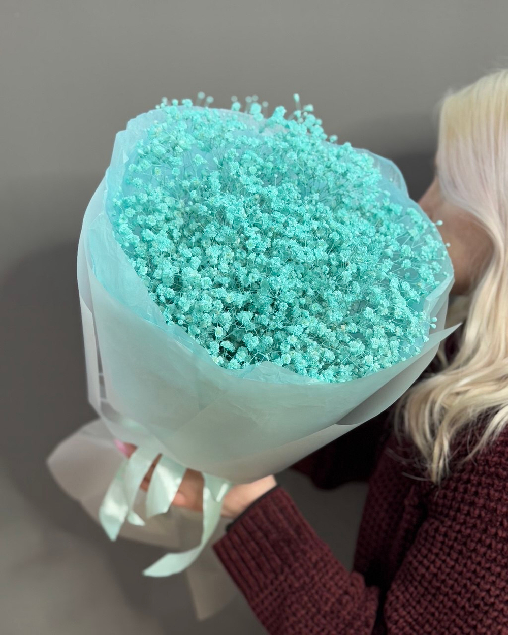 Воздушная гипсофила цвета "TIFFANY"