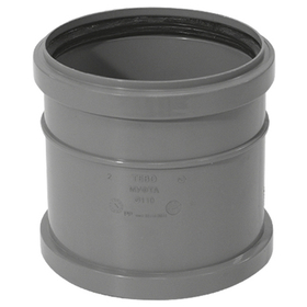 Муфта двухраструбная для внутренней канализации TEBO RU-TB ПП 110