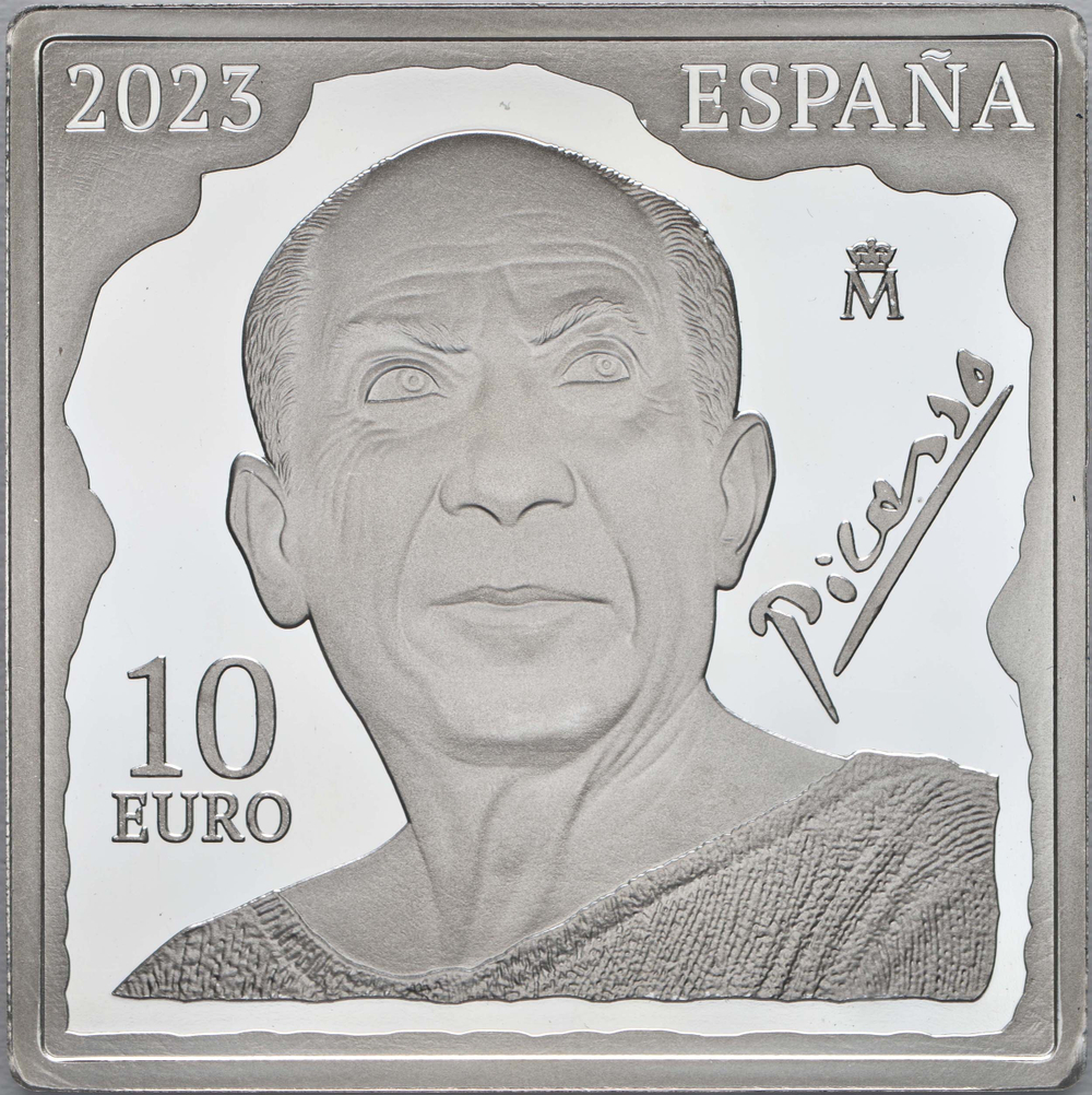 ИСПАНИЯ, 2023, 10 ЕВРО [СЕРЕБРО]