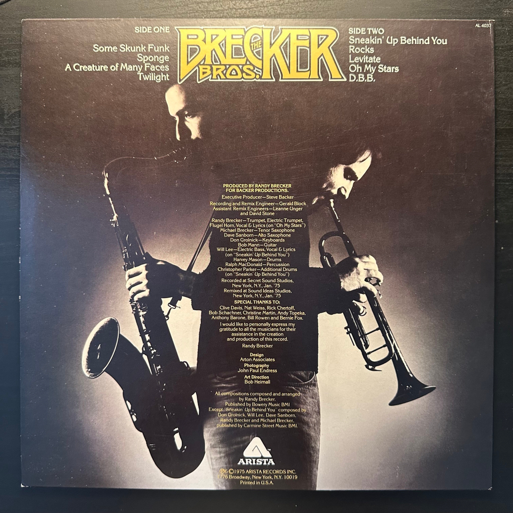 The Brecker Brothers - The Brecker Bros (США 1975г.)