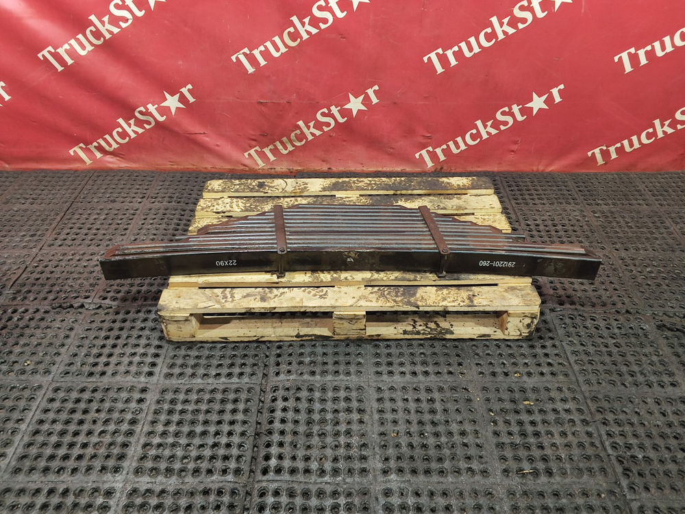 Рессора задняя 12-ти листовая 2023г.