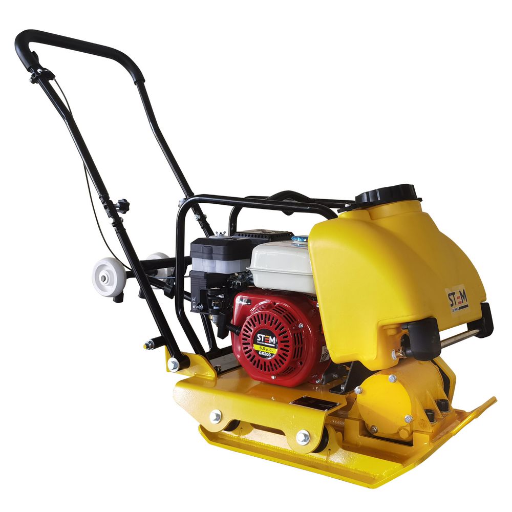 Виброплита бензиновая STEM Techno SPC 192E - [78 кг / 13 кН / GX200 6.5 H.P.]