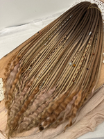 Войлочные дреды с кончиками из козы