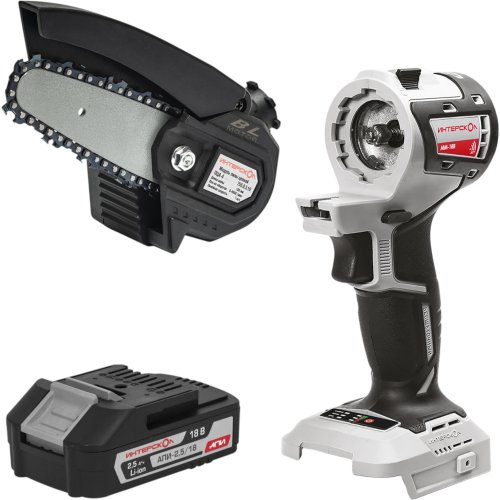 Пила цепная аккумуляторная Интерскол ПЦА-4/18 ВМ 755.1.3.47