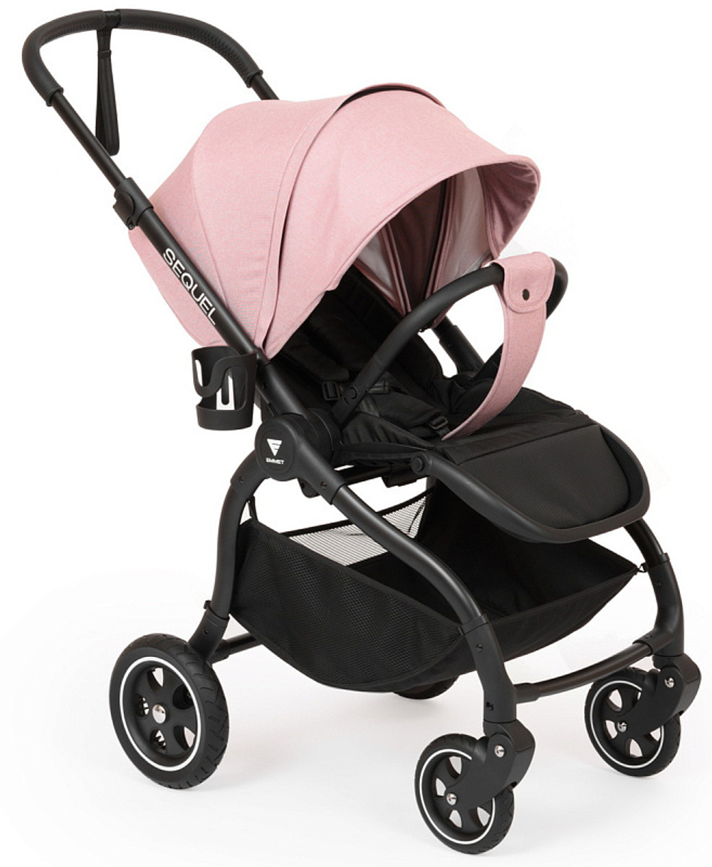 Детская прогулочная коляска Emmet Sequel SQL-04 Розовый / (Pink)