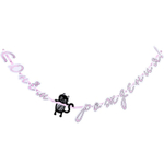 Гирлянда-буквы «С Днем Рождения. Котики», 210 см