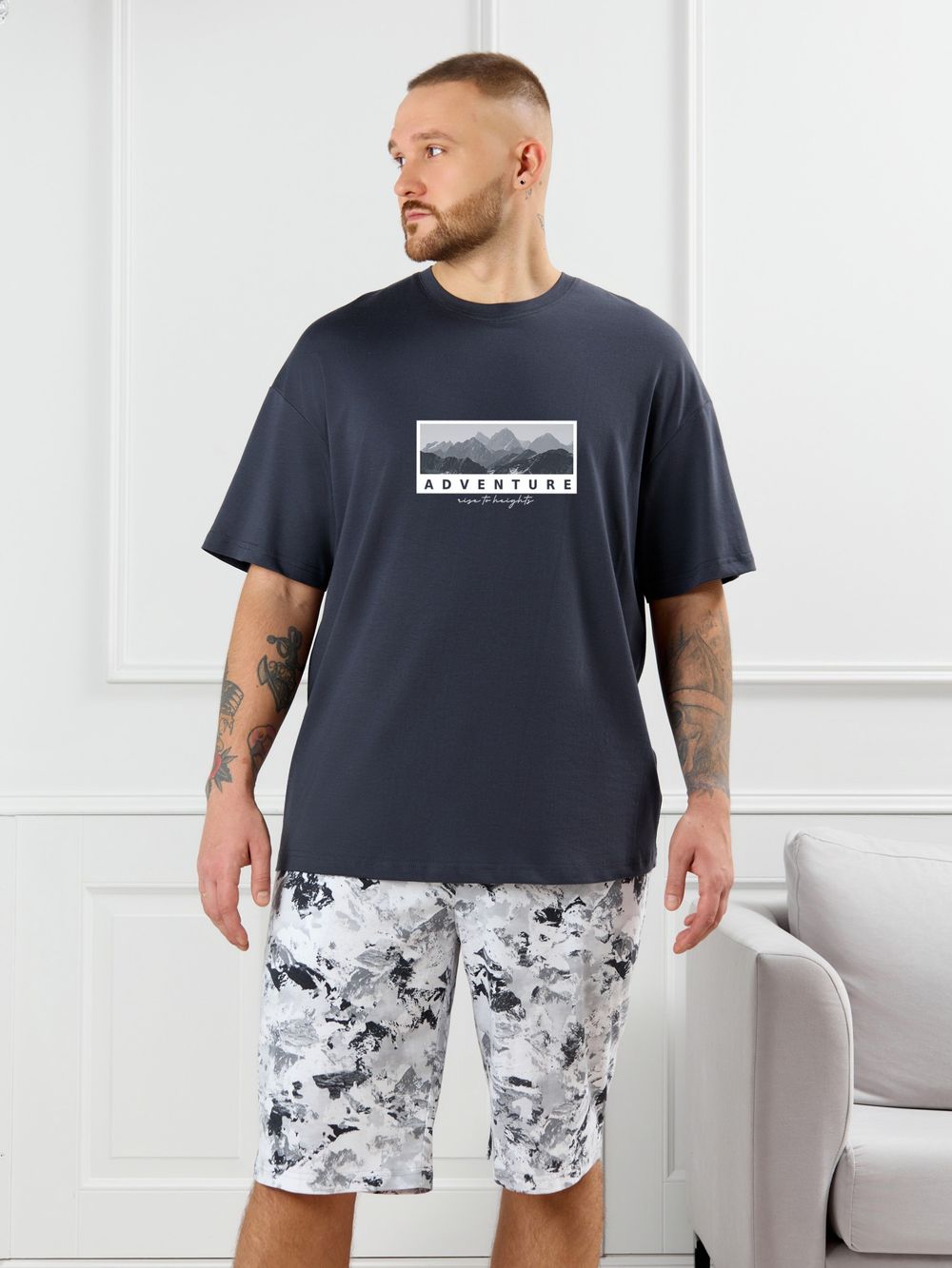 Костюм мужской Олимп-4 Виотекс ГРАФИТОВЫЙ