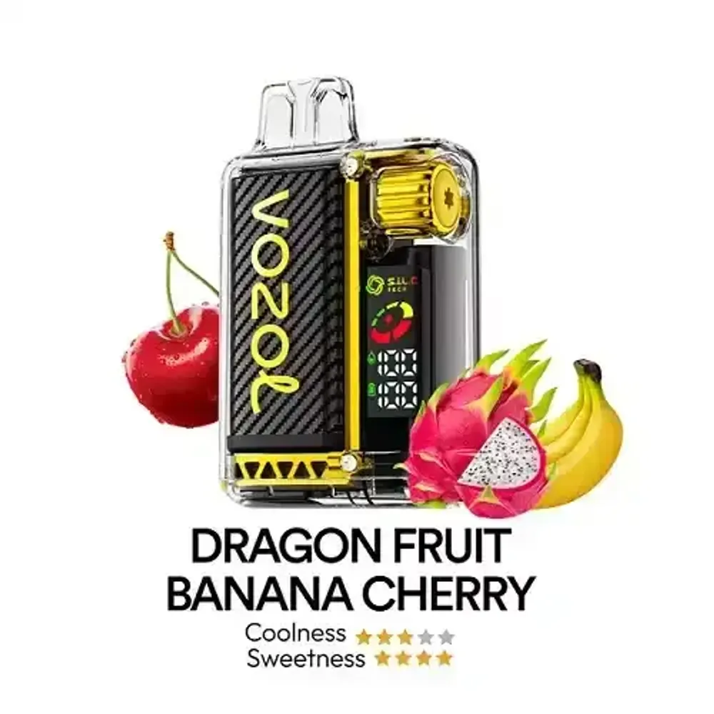 Vozol Vista 20000 - Dragon Fruit Banana Cherry (5% nic)